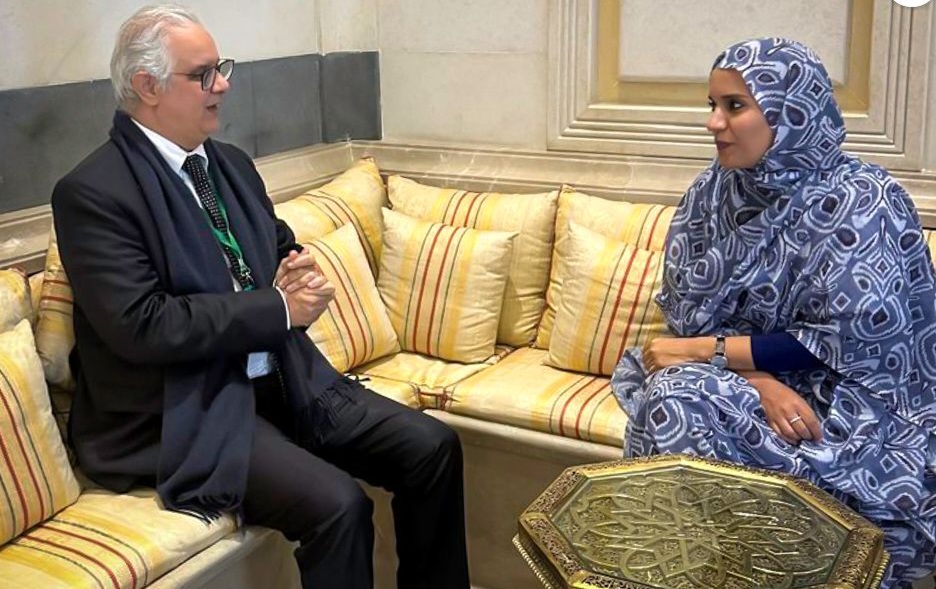 Koweït: Nizar Baraka s’entretient avec la ministre mauritanienne de l’Eau