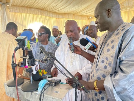Bagodine: Hommage inédit à l'ancien ministre et homme politique Bâ Bocar Soulé [Photo/REPORTAGE]