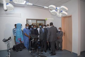 Le ministre de la Santé inaugure un nouveau pavillon maternité au Centre Hospitalier Cheikh Zayed