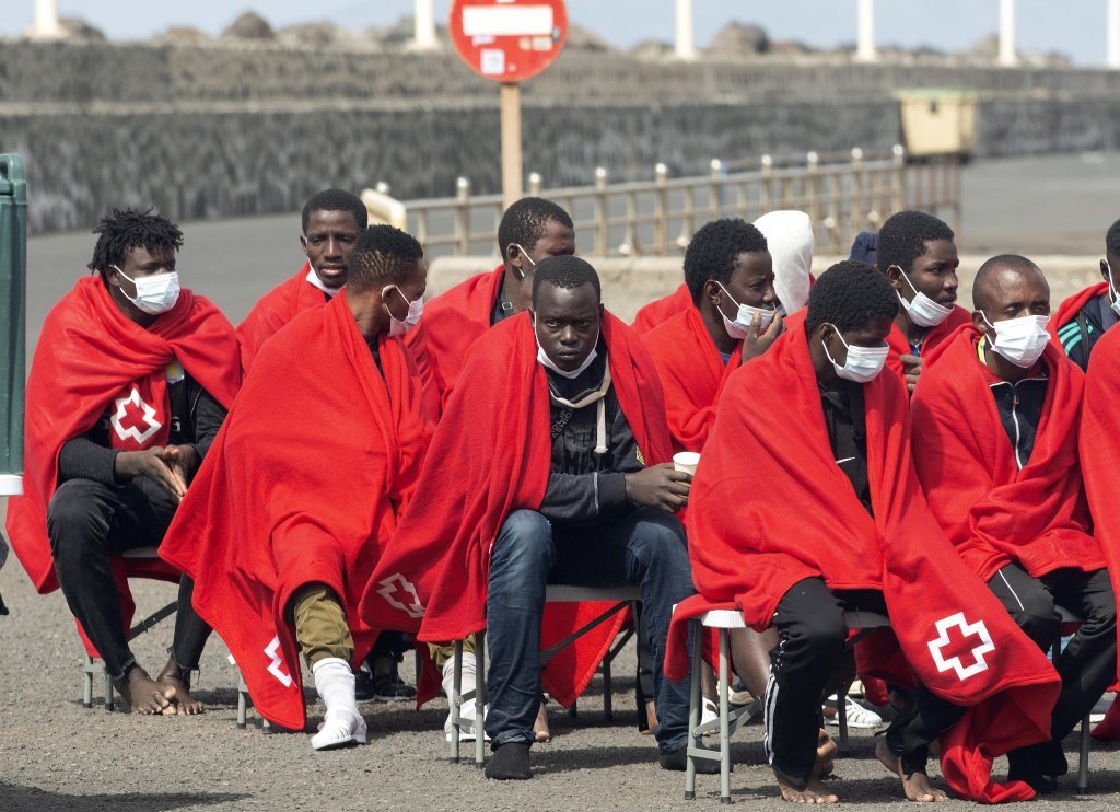 Las Palmas : arrestation de passeurs à bord d’une pirogue, en provenance de Nouadhibou