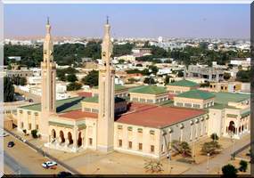 Société : Aid El Fitr/  la grande prière à la deuxième mosquée de Nouakchott