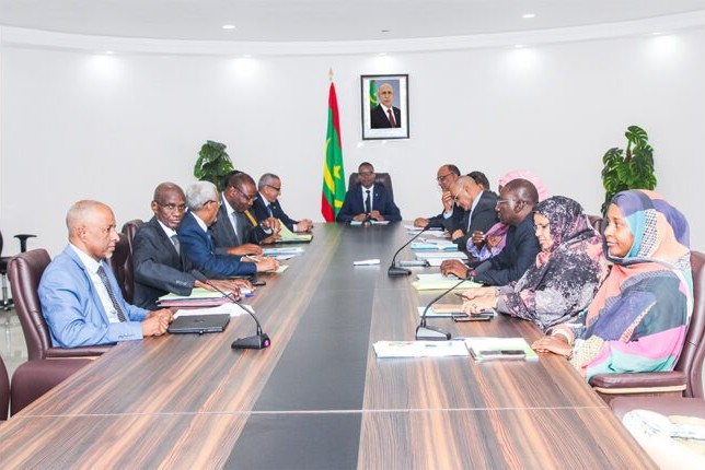 Réunion du comité ministériel chargé du suivi de la modernisation de la ville de Nouakchott