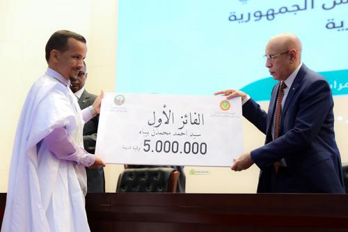 Mauritanie : le président de la république supervise une distribution de prix aux lauréats des Mahadras